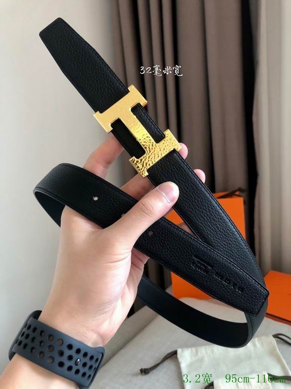 Hermes Belt 32mmX95-110cm 7D22